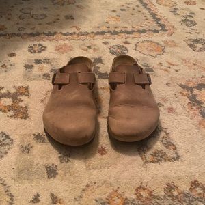 Leather Birkenstock Bostons